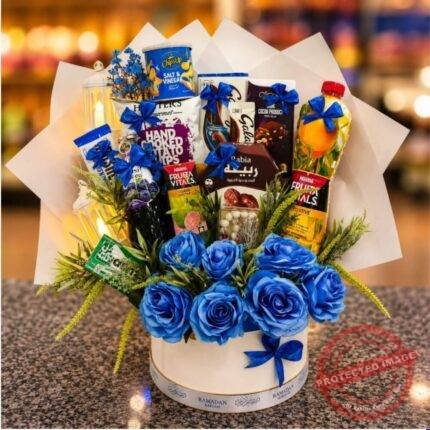 Blue Theme Box chocolate gift for Sorry | Smilee