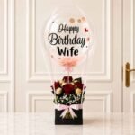 Floral Balloon Blue Theme | Smilee
