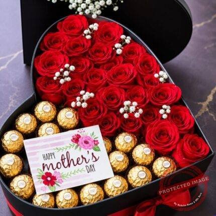 Heart Is Full of Roses N Rochers for Wedding | Smilee