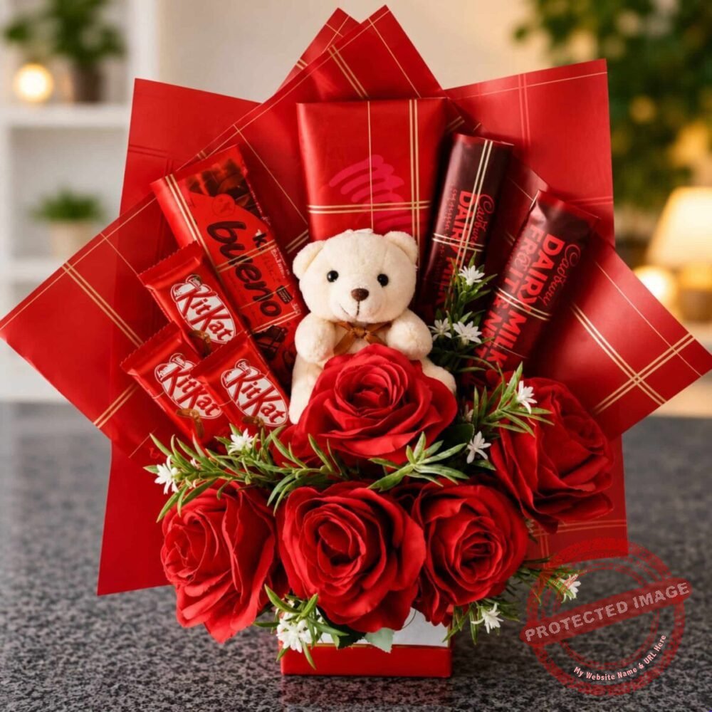 Red Love Box chocolate gift for Valentines Day Red Love Box chocolate gift for Valentines Day | Smilee
