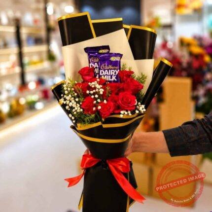 Mini Bouquet chocolate gift for Valentines Day | Smilee