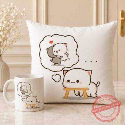 Mochi Cats Deal 2 personalised gift by Mug Collection | Smilee
