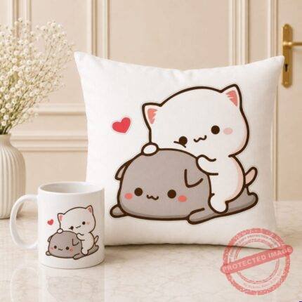 Mochi Cats Deal personalised gift by Mug Collection | Smilee
