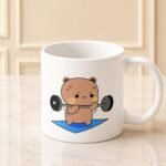 Mochi Exercise Mug gift by Mug Collection | Smilee