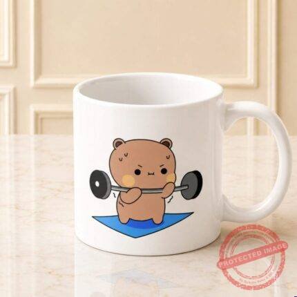 Mochi Exercise Mug gift by Mug Collection | Smilee