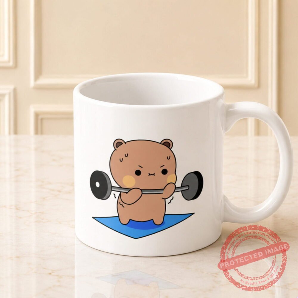 Mochi Exercise Mug gift by Mug Collection Mochi Exercise Mug gift by Mug Collection | Smilee