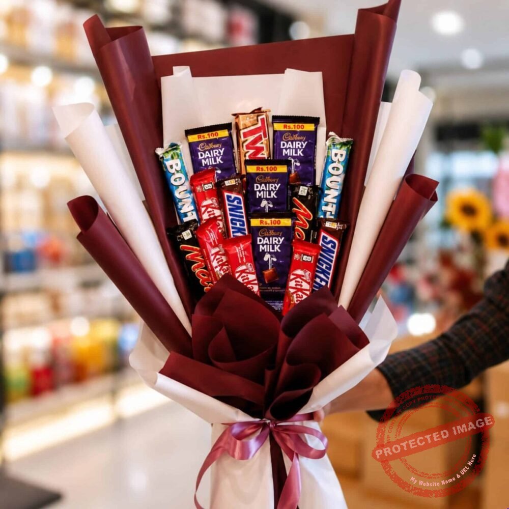 Chooco Love Bouquet chocolate gift for Valentines Day Chooco Love Bouquet chocolate gift for Valentines Day | Smilee