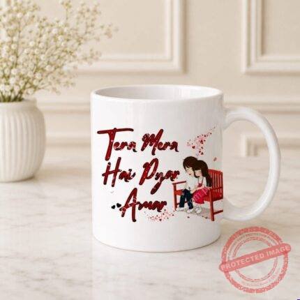 Tera Mera Pyar Amar Mug by Mug Collection for Valentines Day | Smilee