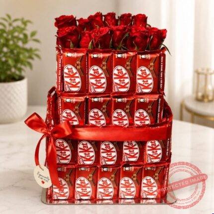 4 Finger KitKat Tower for Wedding | Smilee