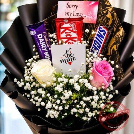 Sorry Bouquet chocolate gift by Bouquets | Smilee