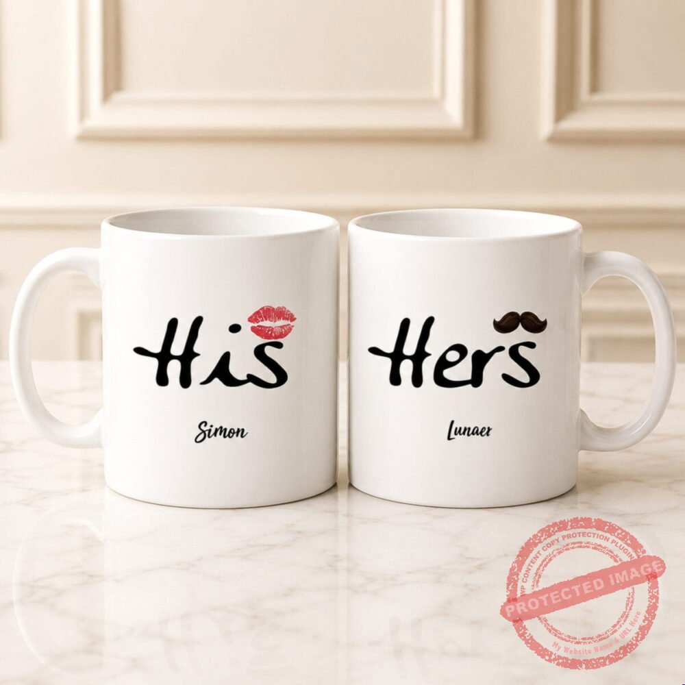 His and Her Mug gift by Mug Collection His and Her Mug gift by Mug Collection | Smilee