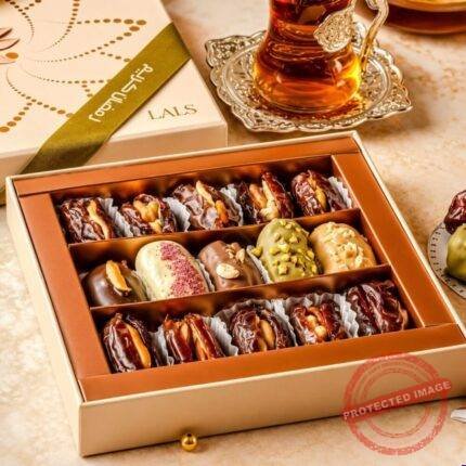Rose Gold Jasmine 15 Pcs chocolate gift by Lals for Ramadan | Smilee