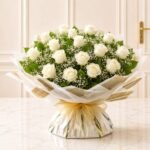 Majestic White Roses in Lahore | Smilee