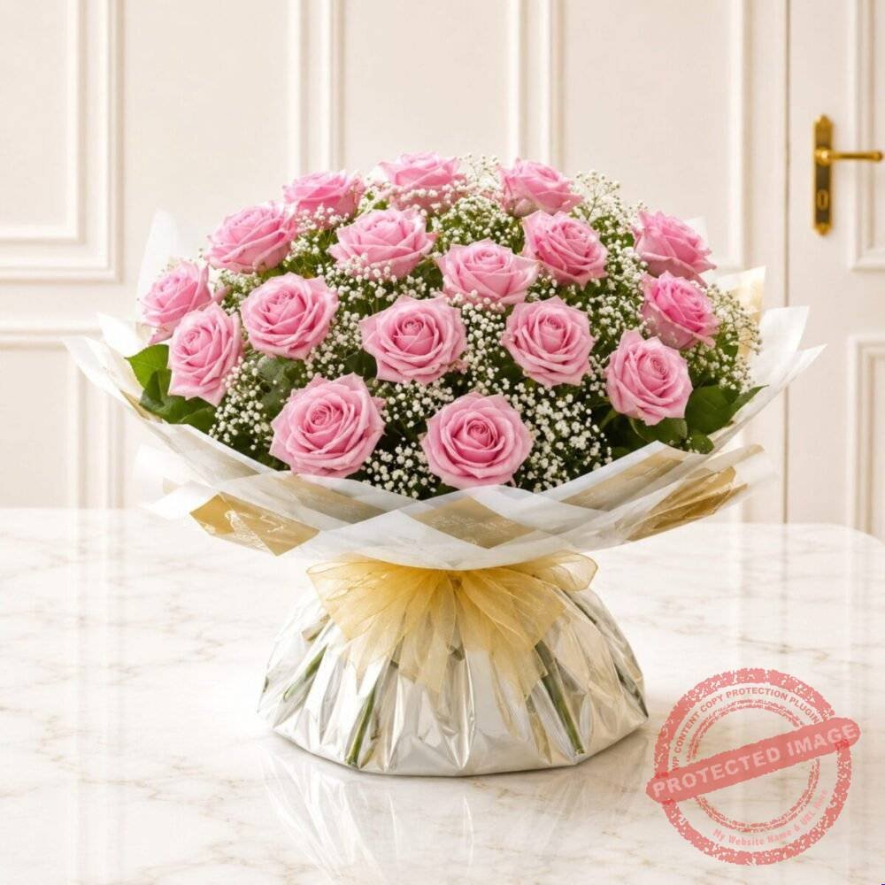 Majestic Pink Roses in Lahore Majestic Pink Roses in Lahore | Smilee