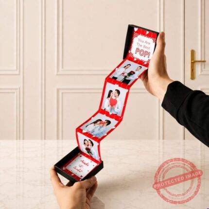 Love Pic Pop Up Box personalised gift for Valentines Day