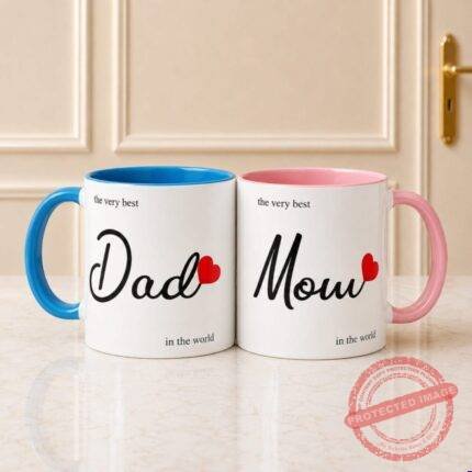 Mom Dad Mug gift by Father’s Day for Mothers Day | Smilee