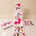 Transparent Balloon Explosion Box for Her personalised gift for Valentines Day | Smilee