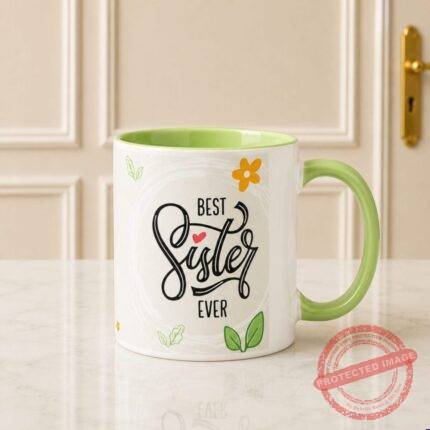 Best Sister Mug gift by Mug Collection | Smilee