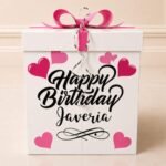 Explosion Balloon Box Combo personalised gift for Valentines Day | Smilee