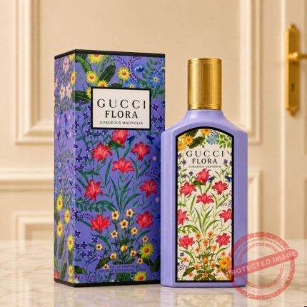 Gucci Flora Gorgeous Magnolia Eau De Parfum, for Women, 100 ml perfume gift by for Her | Smilee