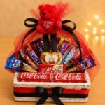 Love Sign Basket chocolate gift for Valentines Day | Smilee