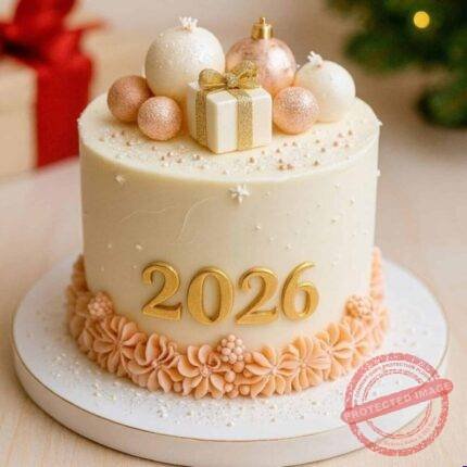New Year Cake 2026 by O’Clock in Lahore | Smilee