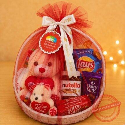 Teddy Choco Love chocolate gift for Valentines Day | Smilee