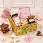 Welcome, Baby Girl Hamper chocolate gift by Lals for Birthday | Smilee