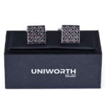 Black Square Cufflinks gift by Men’s Accessories | Smilee