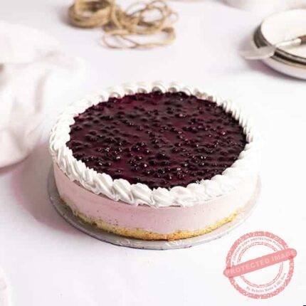Blueberry Mousse Cake by Baba | Smilee