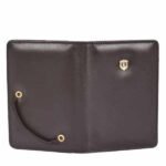 Brown 100% Leather Passport Holder gift by Father’s Day for Fathers Day | Smilee