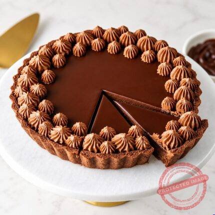 Callebaut Chocolate Tart cake by Lals in Karachi | Smilee
