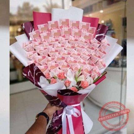 Cash Bouquet New Style 2 for Valentines Day | Smilee