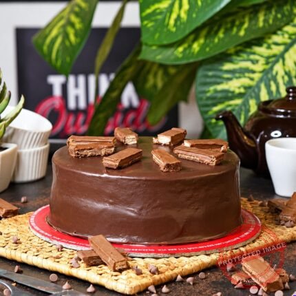 Chocolate KitKat Cake by Black & Brown in Hyderabad | Smilee