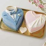 Heart Shape Couple Cake - Cake O’Clock | Smilee