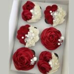 Red Theme Cupcakes by O’Clock in Lahore | Smilee