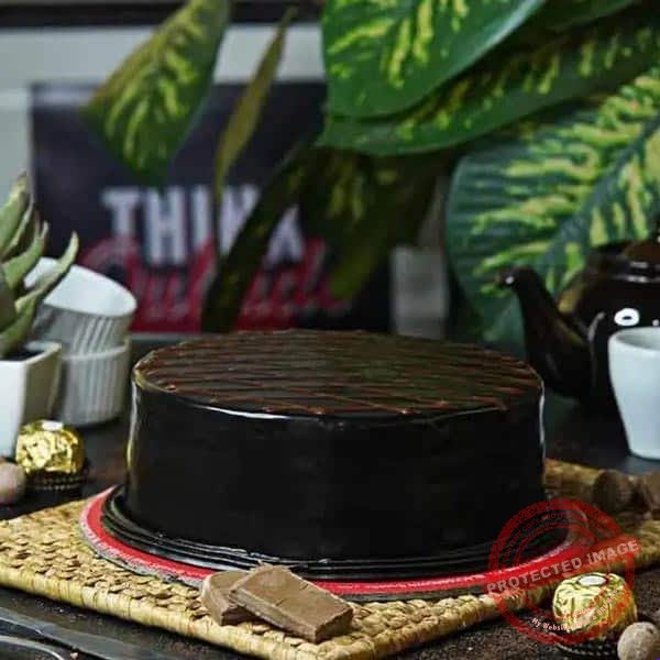 Double Chocolate Cake by Black & Brown in Hyderabad Double Chocolate Cake by Black & Brown in Hyderabad | Smilee