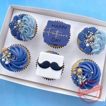 Beautiful Designer Cupcakes for Dad for Fathers Day | Smilee