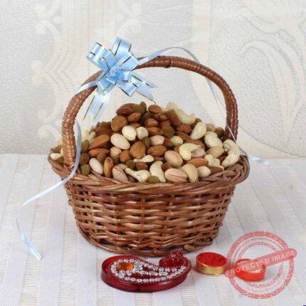 Half Kg Dry Fruit Basket by Dry Fruits | Smilee