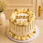 2026 Gold Cake by O’Clock in Lahore for New Year | Smilee