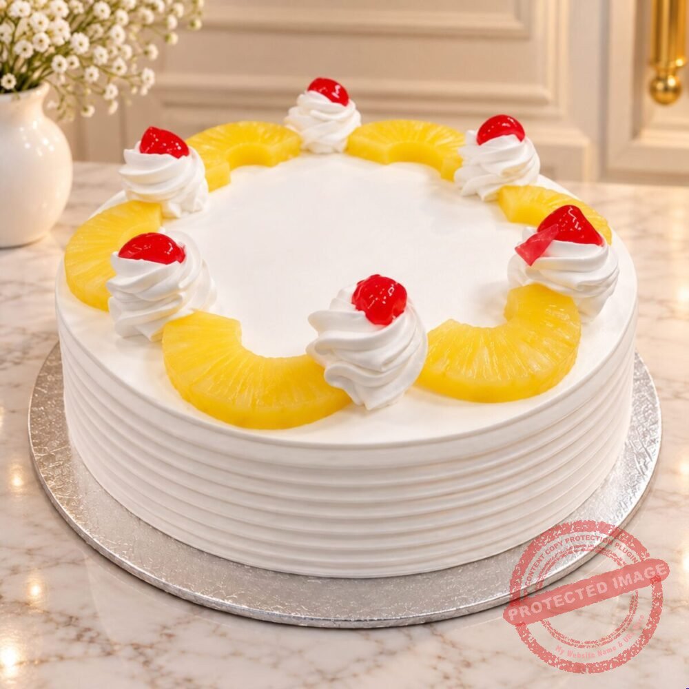 Pineapple Regular Cake gift by The Inn in Faisalabad Pineapple Regular Cake gift by The Inn in Faisalabad | Smilee