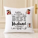 You Are Best Husband Mini Pic Cushion for Valentines Day | Smilee