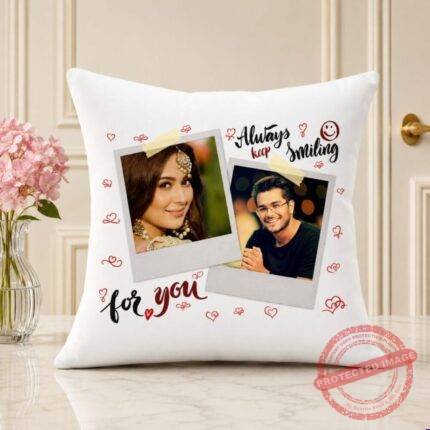For You Pic Cushion - Anniversary Gifts | Smilee
