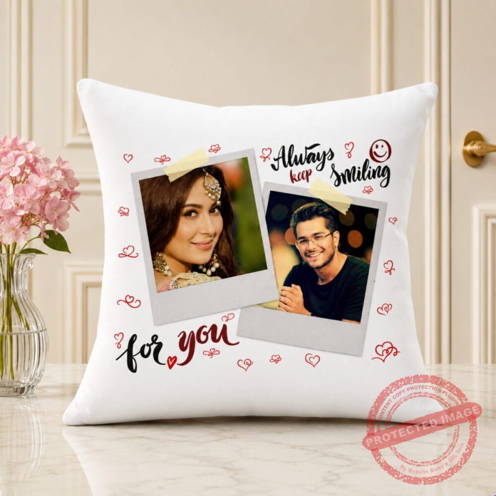 For You Pic Cushion - Anniversary Gifts For You Pic Cushion - Anniversary Gifts | Smilee