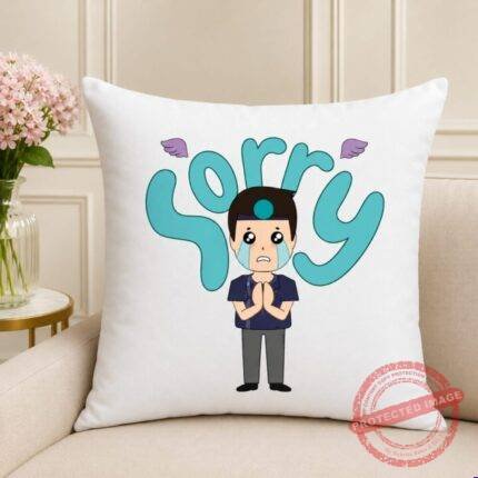 Sorry Form Boy personalised gift by Cushions | Smilee