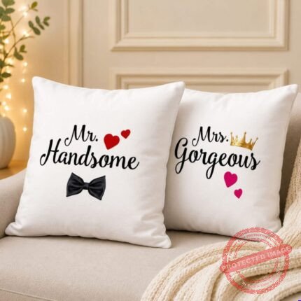 Mr & Mrs Cushions for Birthday | Smilee