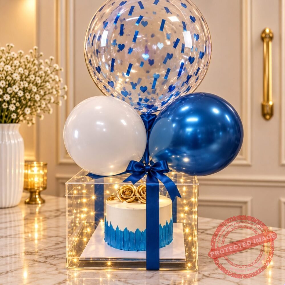 Blue Theme Celebration Box - Anniversary Gifts Blue Theme Celebration Box - Anniversary Gifts | Smilee