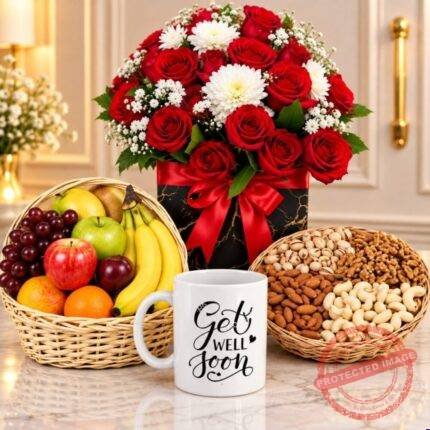 Freshness Flowery gift by Get Well Soon | Smilee
