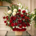 Imported Flowers Basket in Lahore | Smilee