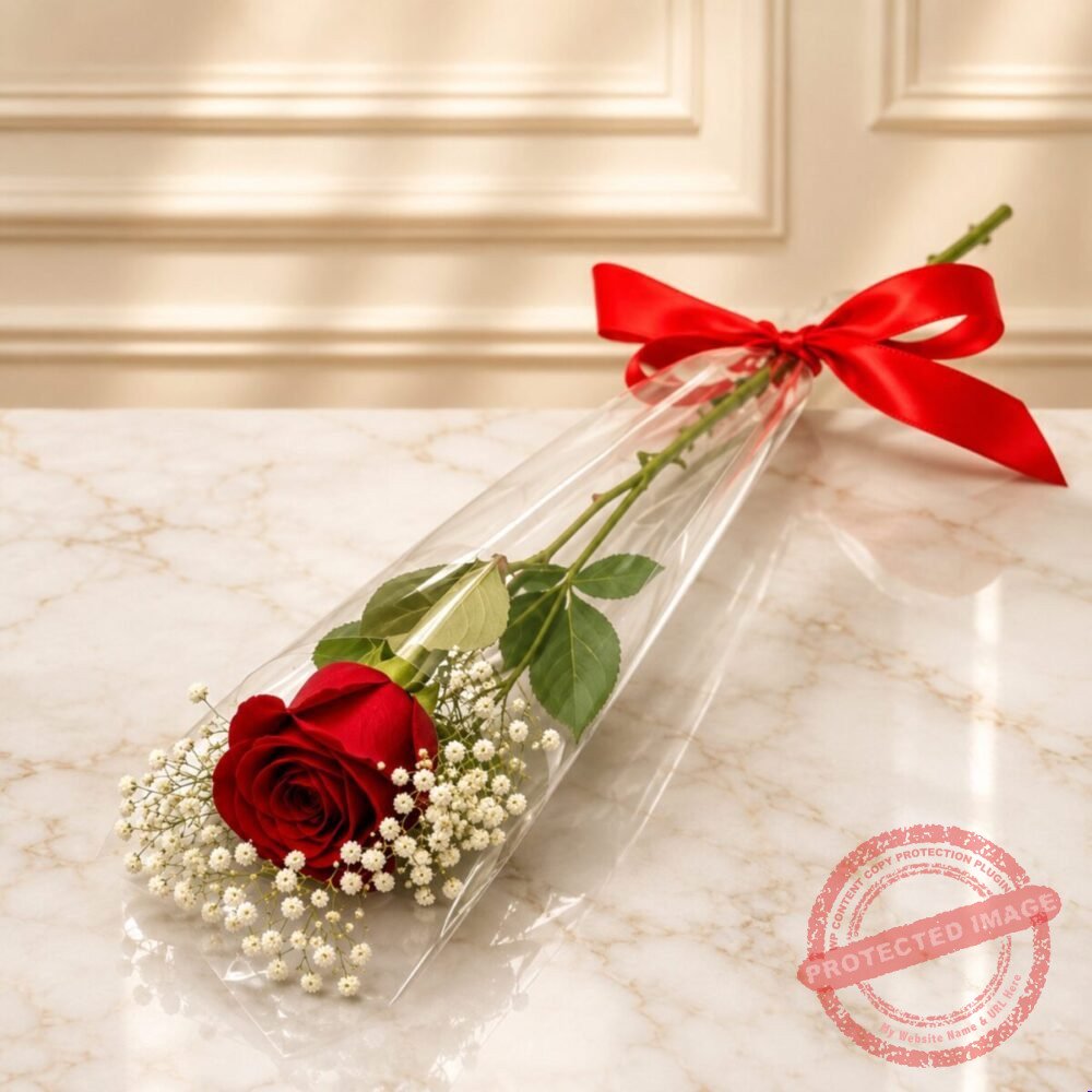 1 Imported Red Rose Stem Cone with Gypsophila by Valentine’s Day in Lahore for… 1 Imported Red Rose Stem Cone with Gypsophila by Valentine’s Day in Lahore for Valentines Day | Smilee